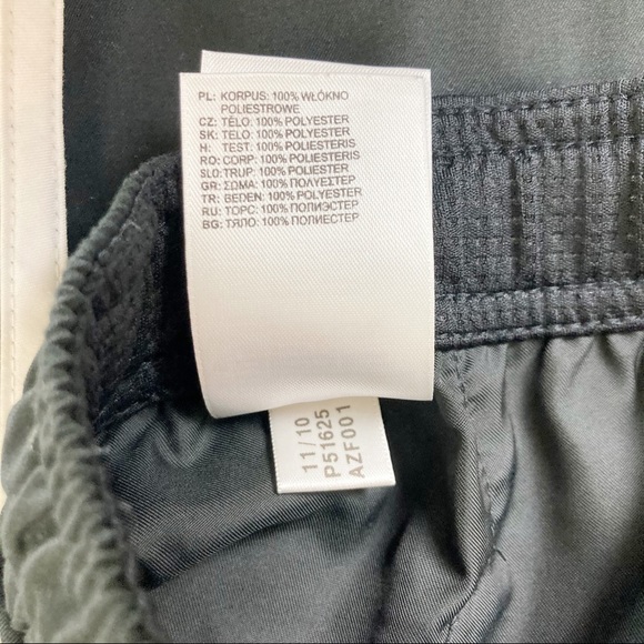 Adidas Elastic Waist Draw String Striped Windpants - Picture 4 of 9